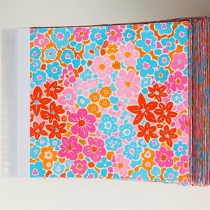 Qty15 Floral Patterned Polymailers
